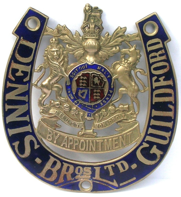 Dennis 'By Appoinment Badge'