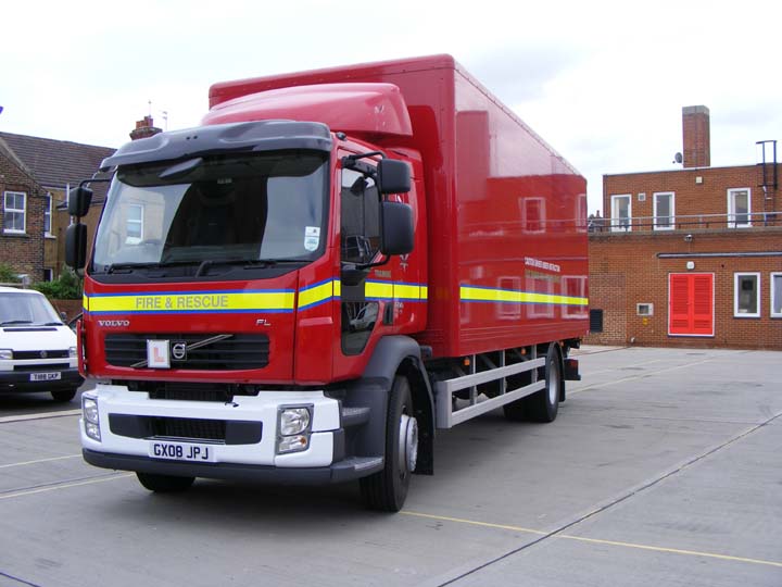 East Sussex FRS Volvo Driver Training Appliance