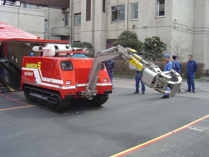 Tokyo Fire department Rainbow 5 2nd gen robot