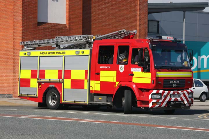 Aberystwyth Wales MAN JDC Rescue Pump