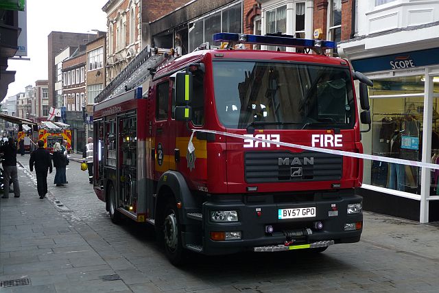 3 Mans Lincolnshire Fire and Rescue Service