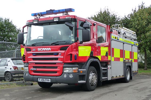 Nottinghamshire Fire & Rescue service Scania