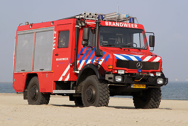 Hook of Holland Unimog beach