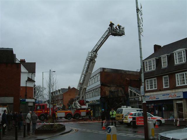 Weybridge Bath store fire