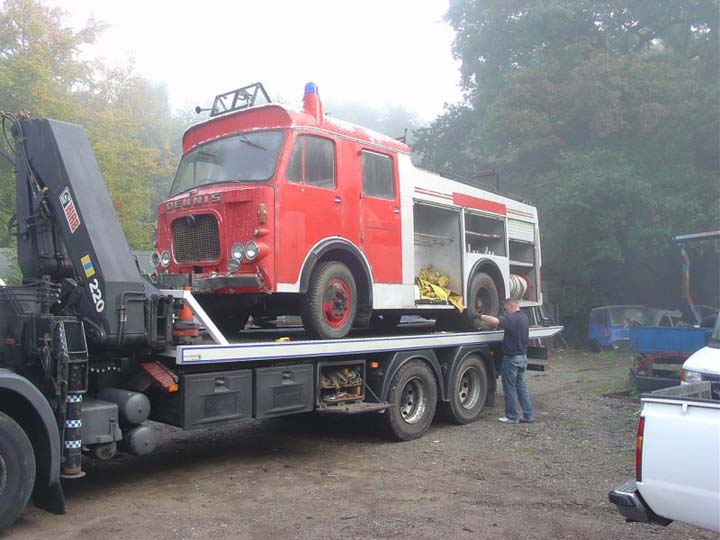 DWT 472H - ready for her trip back to Yorkshire