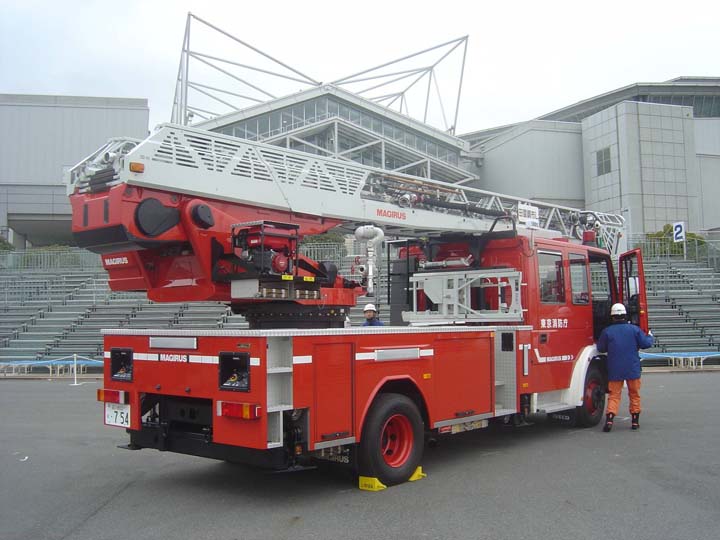 Tokyo Fire brigade Magirus ladder