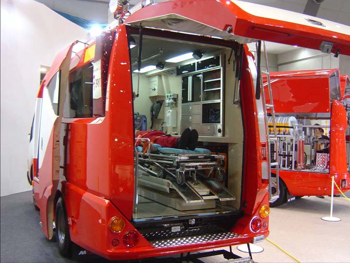 Morita Ambulance at Fire Expo Tokyo