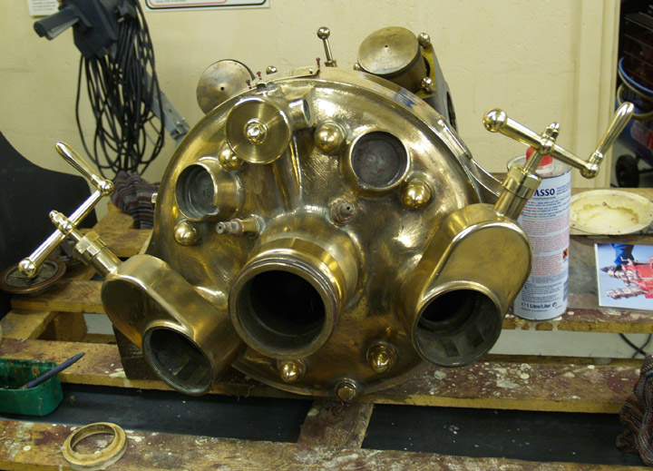 Early Dennis Fire Pump