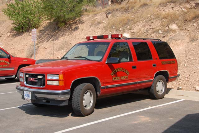 Hurricane Fire Dept. Battalion chief