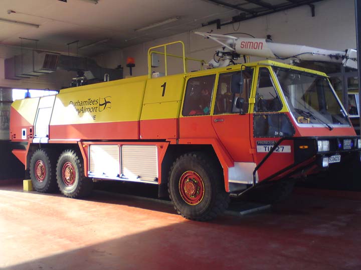 Durham Tees Valley Airport Fire Service Fire 1