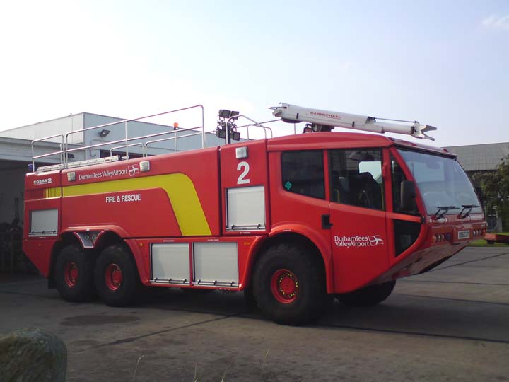 Durham Tees Valley Airport Fire Service Fire 2