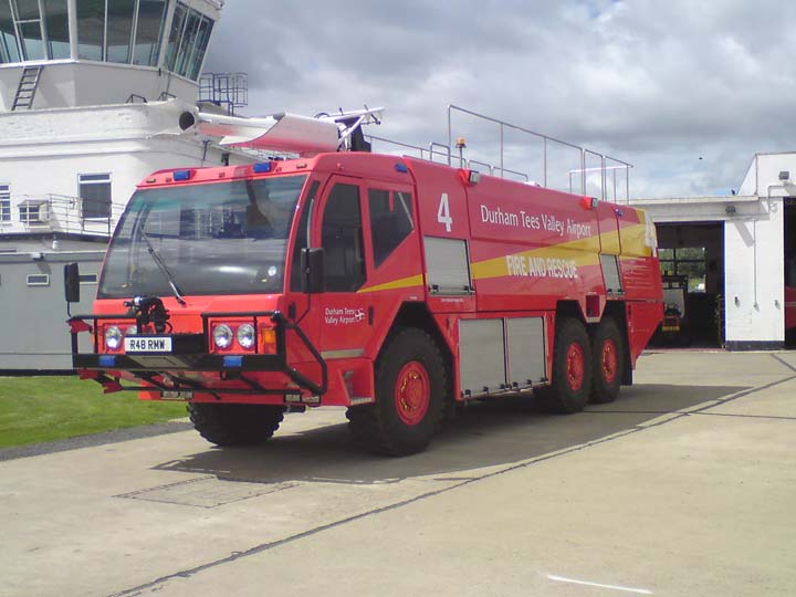 Durham Tees Valley Airport Fire Service Fire 4