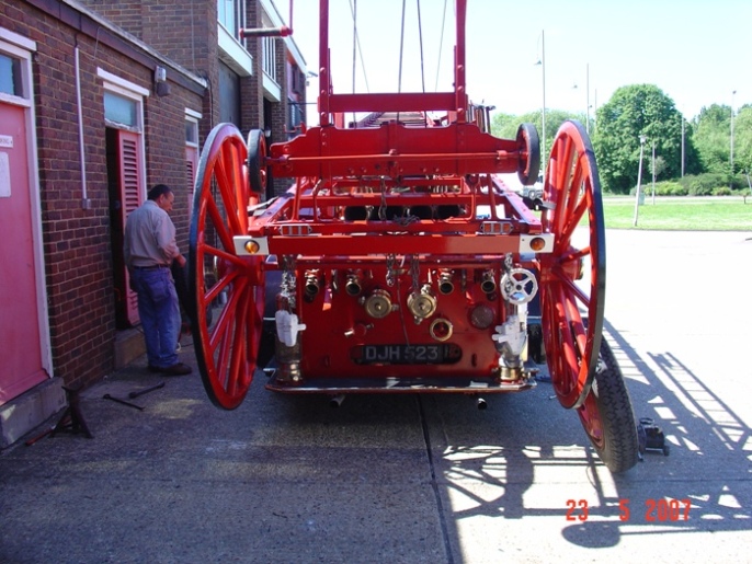 1937 Leyland FT3A - the business end