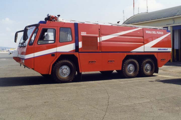 Iveco Magirus “Dragon” Roma Ciampino Airport