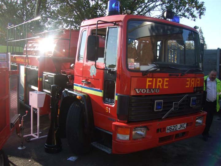 Volvo Foam Tender Shell Stanlow Refinery