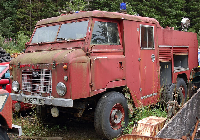 Sad picture Landrover
