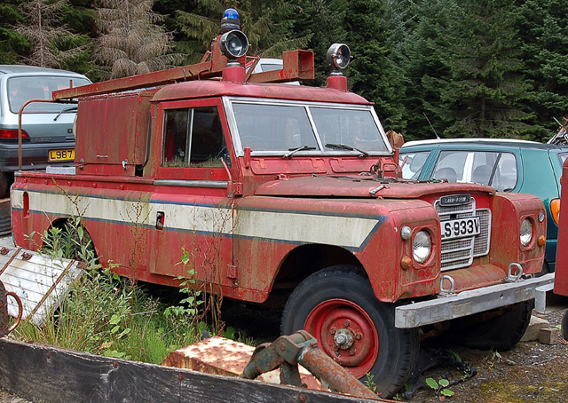 Restoration project Land Rover