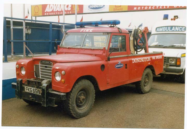 Landrover at Donnington Motor Racing Circuit