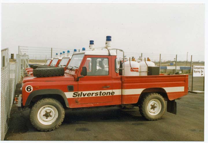 Landrover at Silverstone Motor Racing Circuit
