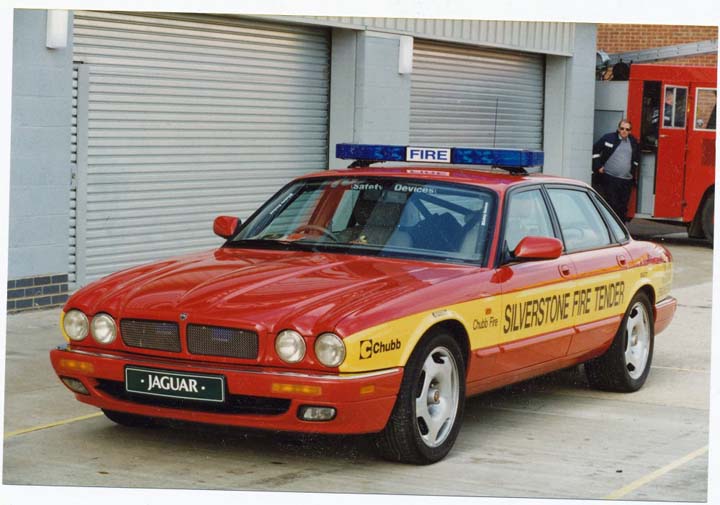 Silverstone Racing Circuit Jaguar Fire tender