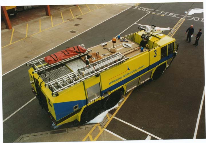 Birmingham airport engine 3