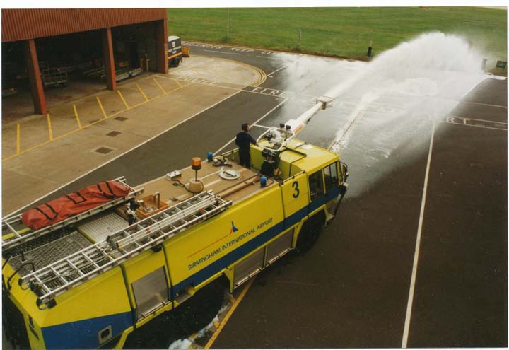 Birmingham International airport engine 3