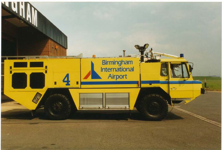 Birmingham airport engine 4