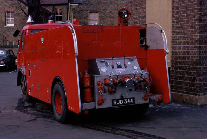 Maudslay Foam Tender - Rear