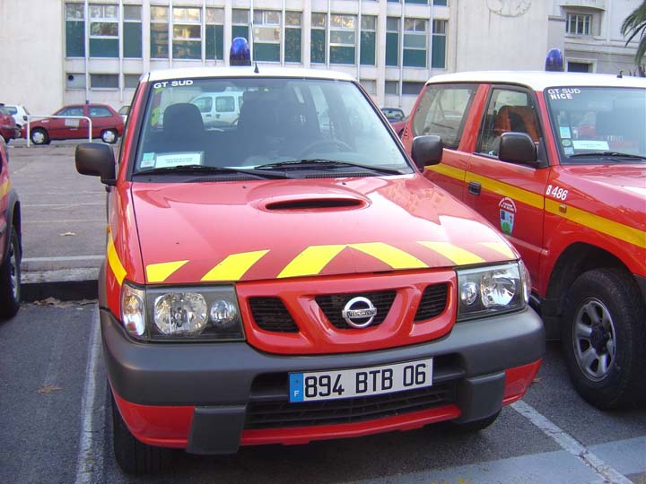 Alpes Maritime Fire and Rescue France Nissan
