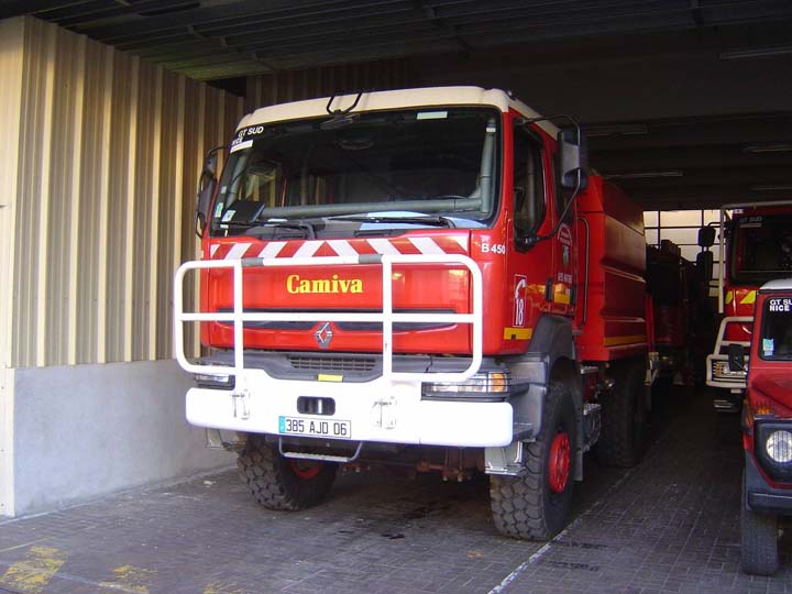 Alpes Maritime Fire and Rescue France Renault