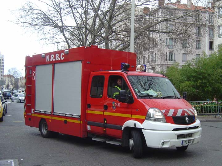 Rhone Fire & Rescue France Lyon Renault Hazmat