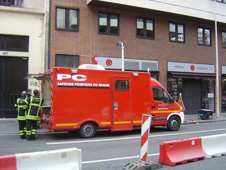 Rhone Fire & Rescue France Lyon Renault Master