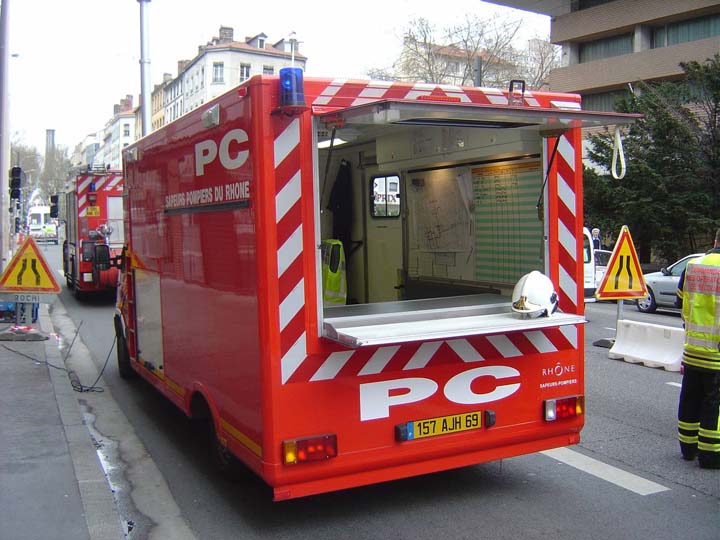 Rhone, France Lyon Renault Master Command Vehicle