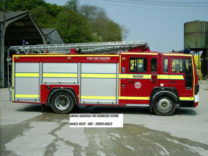 Bomberos Voluntarios Rufino Argentina Volvo