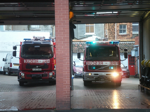 Scarborough fire station turnout