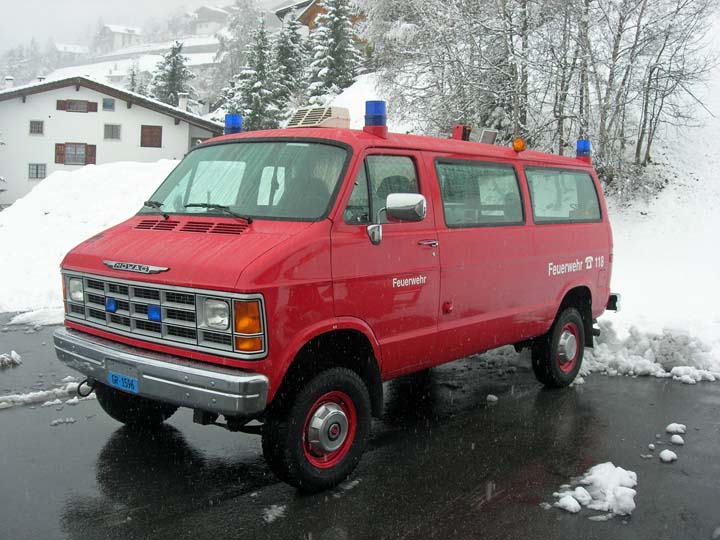 Albula Fire Department Switzerland Mowag Rescue
