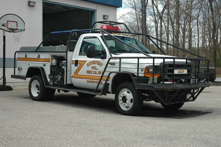 Ridgeway Volunteer Fire co. Ford Bush fire unit