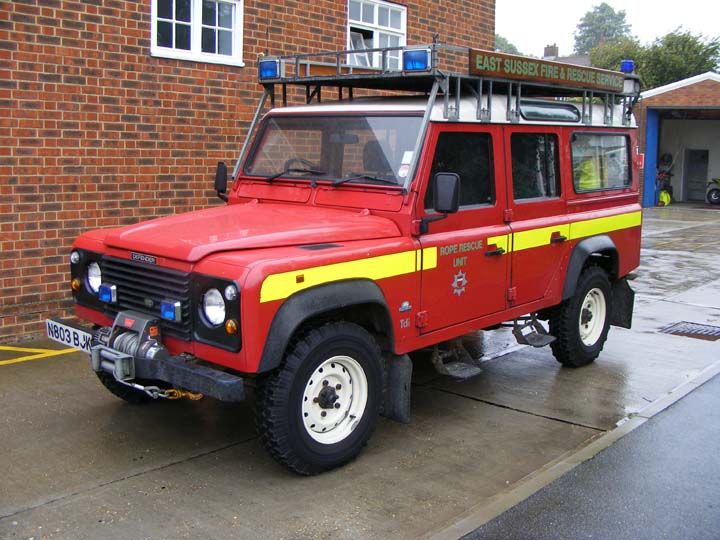 East Sussex FRS Land Rover Stn 18 Battle
