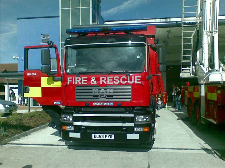 Incident response unit at Ryls new fire station