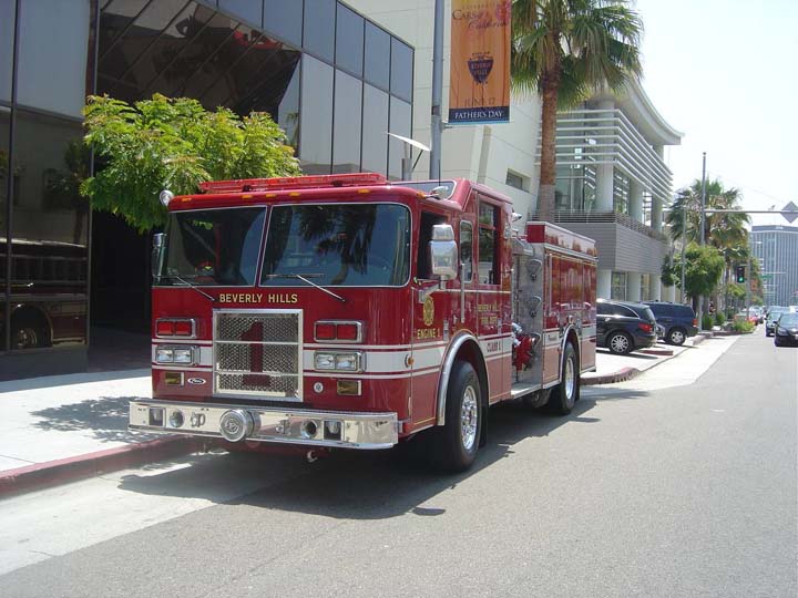 Beverly Hills FD Pierce pumper / Engine 1