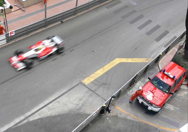 Monaco Fire service Nissan patrol F1 GP