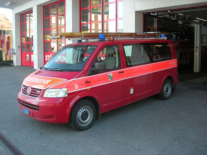 Feuerwehr Davos Switzerland Volkswagen