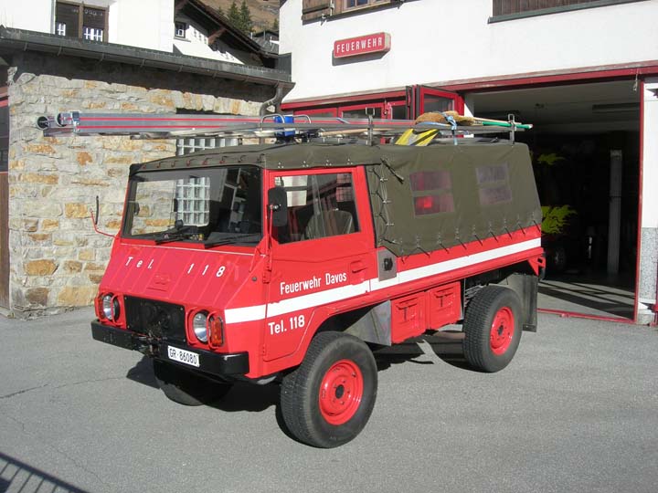 Feuerwehr Davos Switzerland Pinzgauer