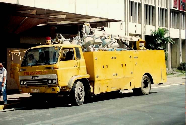Manilla Fire department Isuzu Light support