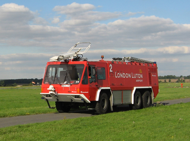 London Luton Airport Fire Truck 2