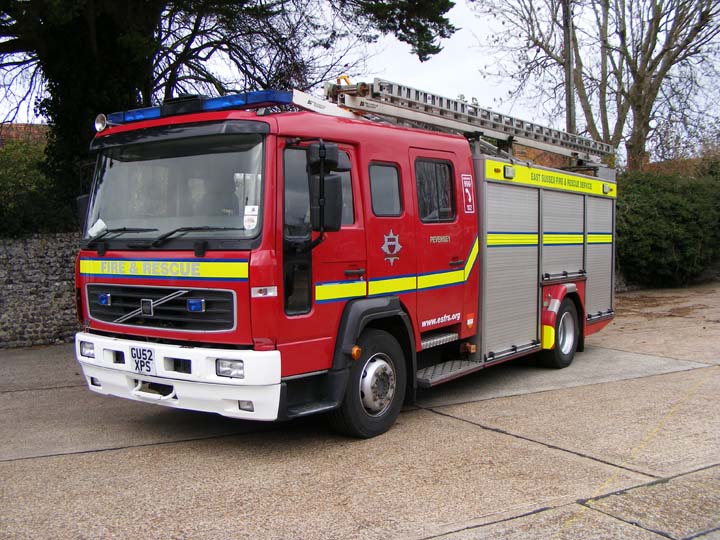 East Sussex FRS Pevensey FS Volvo ERP