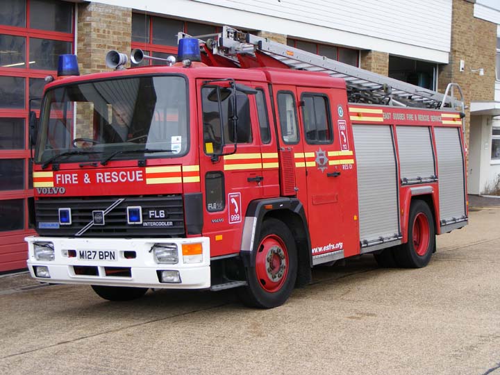 East Sussex FRS Bexhill Fire station Volvo FL 6.14