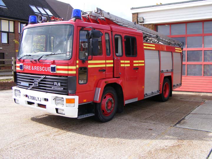 East Sussex FRS Volvo FL6 Crowborough FS