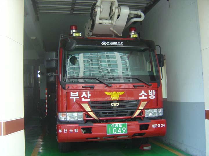 Busan Fire department South Korea Skylift