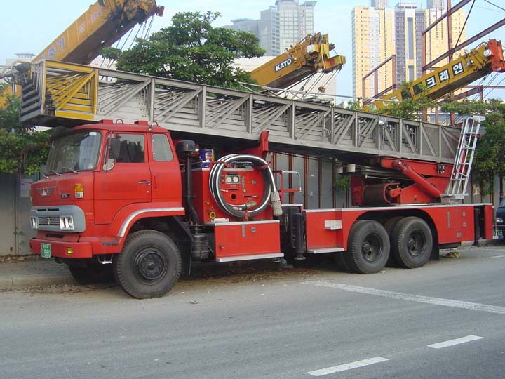 Busan Fire department South Korea Hino Morita TTL